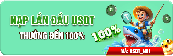 Nhà cái 789BET tặng thưởng 350 điểm khi nạp USDT lần đầu vào hệ thống